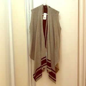 Brand New Banana Republic Sleeveless Poncho